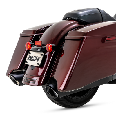 Vance & Hines 17-23 Harley Davidson Touring/CVO Touring/Trike Twin Slash Round Slip-ons - 46672 Photo - Primary