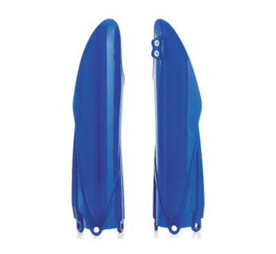 Acerbis 18+ Yamaha YZ125/125X/250/250X/250F/FX/450FX/450F Lower Fork Cover Set - Blue - 2171840003 Photo - Primary