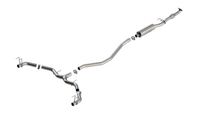 Borla 22-24 Honda Civic Sport Touring AT/MT ATAK Catback Exhaust (Reuse O.E. Tips / Valance) - 140966 Photo - Primary