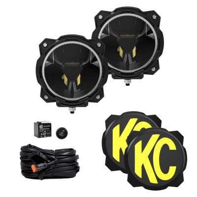 KC HiLiTES 653 Gravity G6 20W LED デイライト ドライビング ライト システム KC HiLiTES 6in. Dayライトer Gravity G6 LED ライト 20w SAE⁄ECE
