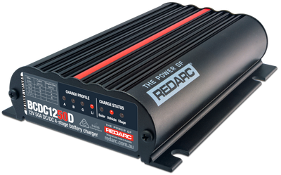 REDARC DC/DC 4-Stage In-Vehicle Battery Charger - 12V 50A - BCDC1250D Photo - Primary