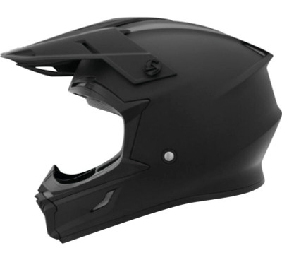 THH Helmets T710XR Solid Flat Black - Large - 646213 Photo - Primary
