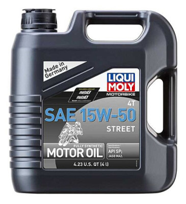 LIQUI MOLY 4L Motorbike 4T SAE 15W50 Street - 20060 Photo - Primary