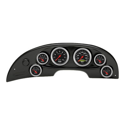 Autometer Sport-Comp Direct Fit Dash Kit 94-04 Ford Mustang (2 x 3-3/8in. / 4 x 2-1/16in.) - 10008-11 Photo - Primary