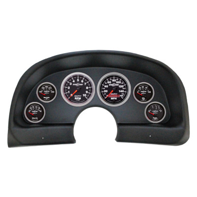 Autometer Sport-Comp II Direct Fit Dash Kit 93-02 Chevy Camaro (2 x 3-3/8in. / 4 x 2-1/16in.) - 2930-12 Photo - Primary