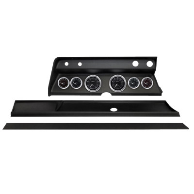 Autometer Chrono Direct Fit Dash Kit 1966 Chevy Chevelle (2 x 3-3/8in. / 4 x 2-1/16in.) - 2931-04 Photo - Primary