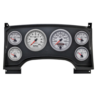 Autometer Ultra-Lite II Direct Fit Dash Kit 94-97 Chevy S10 Truck (2 x 3-3/8in. / 4 x 2-1/16in.) - 2933-14 Photo - Primary
