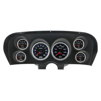 Autometer Cobalt Direct Fit Dash Kit 69-70 Ford Mustang (2 x 5in. / 4 x 2-5/8in.) - 2936-05 Photo - Primary