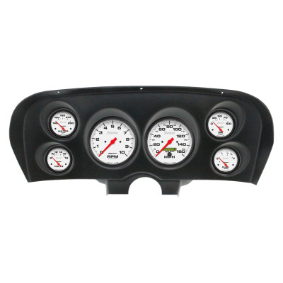 Autometer Phantom Direct Fit Dash Kit 69-70 Ford Mustang (2 x 5in. / 4 x 2-5/8in.) - 2936-09 Photo - Primary