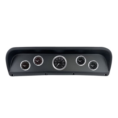 Autometer Chrono Direct Fit Dash Kit 67-72 Ford F100 (1 x 3-3/8in. / 4 x 2-1/16in.) - 2937-04 Photo - Primary