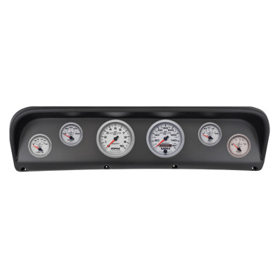 Autometer Ultra-Lite II Direct Fit Dash Kit 67-72 Ford F100 (2 x 3-3/8in. / 4 x 2-1/16in.) - 2938-14 Photo - Primary