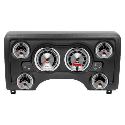Autometer American Muscle Direct Fit Dash Kit 97-06 Jeep TJ (2 x 3-3/8in. / 4 x 2-1/16in.) - 90011-01 Photo - Primary