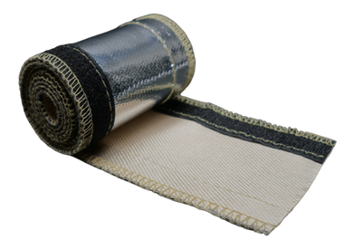 DeatschWerks 3ft Reflective Heat Protection Sleeving for -8 AN Hose - 6-02-0008-V3 Photo - Primary