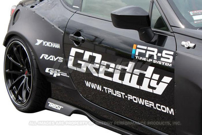 GReddy X Rocket Bunny Rear Over-Fender & Rear Bumper Trim (2 pcs) - 17010214 Photo - Primary