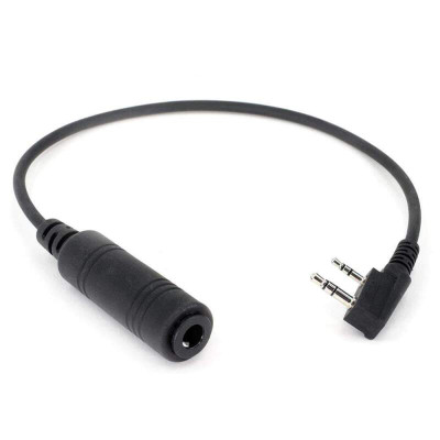 Rugged Radios OFFROAD Headset / Helmet Adapter Cable to Rugged and Kenwood Handheld Radios - CS-5R-OFF Photo - Primary