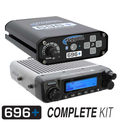 Rugged Radios 696 PLUS Complete Master Comm Kit with Intercom and 2-Way Radio M1 VHF Business Band - MCK-696-2P-M1 Photo - Primary