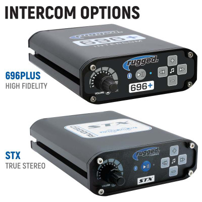 Rugged Radios Polaris RZR XP 1000 Complete Comm Kit with BT Intercom 2-Way Radio 696 Plus / G1 GMRS - XP1-696-G1-HK Photo - Primary