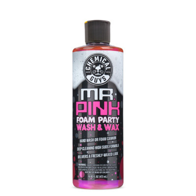Chemical Guys Mr. Pink Foam Party Vehicle Wash Soap- 16oz - CWS22116 User 1