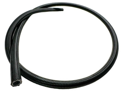 Fuelab Black Nylon Stainless Steel Braided PTFE Hose - 12AN - 6ft - 72700-12-6 User 1