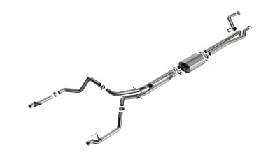 Borla 24-25 Chevy Silverado 1500 (6.2L V8) S-Type Cat Back - Factory Tips - 140999 Photo - Primary
