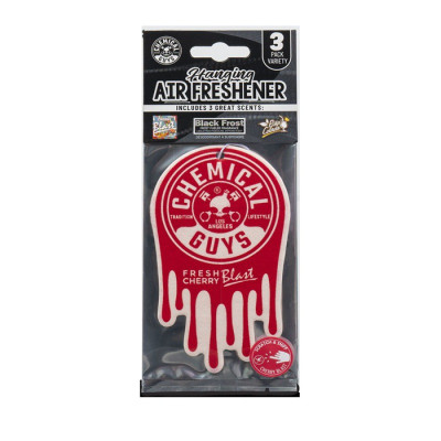 Chemical Guys Hanging Air Freshener 3-Pack Variety - Black Frost, Cherry Blast, Pina Colada - AIR404 User 1