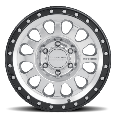 Method MR315 18x9 +18mm Offset 8x170 130.81mm CB Polished Wheel - Gloss Black Lip - MR315890871718 Photo - Primary