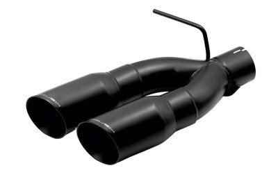 Roush 21-24 Ford F-150 5.0L 4in Black Exhaust Y Tip Kit - 422319 Photo - Primary