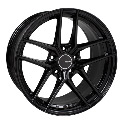 Enkei TY5 19x8.5 5x112 42mm Offset 72.6mm Bore Black Wheel - 498-985-4442BK Photo - Primary