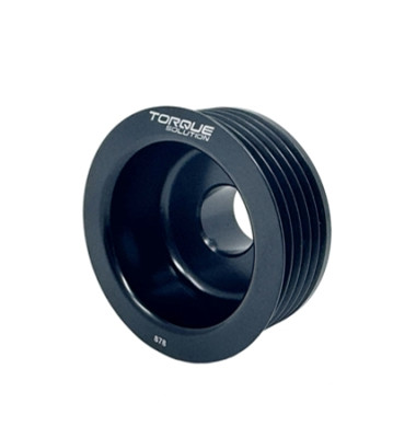 Torque Solution Lightweight Alternator Pulley (Black): Subaru EJ WRX 06-14 / STI 07-21 - TS-SU-878 User 1