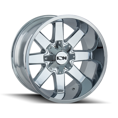 ION 141 20x9 / 8x165.1 BP / 0mm Offset / 130.8mm Hub Chrome Wheel - 141-2981C Photo - Primary