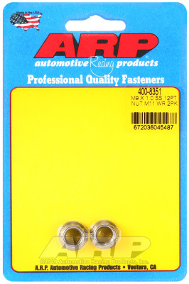 ARP M9 X 1.00 (M11 wr) SS 12pt nut kit - 400-8351 Photo - Primary