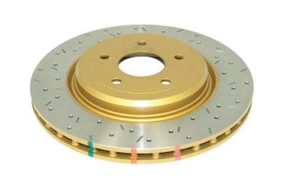 DBA 05-12 Corvette C6 w/Z06 pkg Rear Drilled & Slotted 4000 Series Rotor - DBA42993XS Photo - Primary