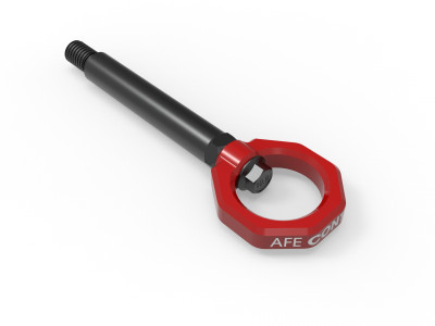 aFe 23-25 BMW M2 (G87) CONTROL Front / Rear Tow Hook - Red - 450-502004-R Photo - Primary