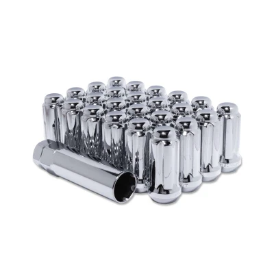 Method Lug Kit - Extended Thread Spline - M14X1.5 - 6 Lug Kit - Chrome - 24 Nuts - LK-S1415ET-40-24C Photo - Primary