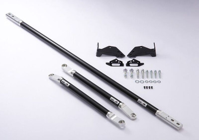 HKS 2020+ Toyota Supra Carbon Brace - Rear Set - 83001-AT003 User 1