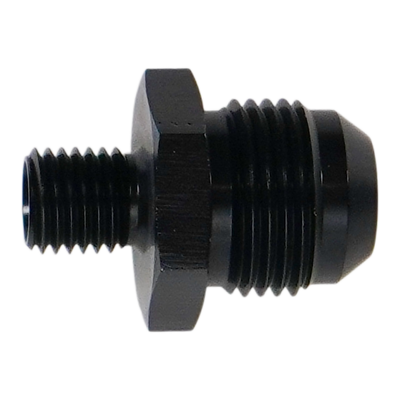DeatschWerks 10AN Male Flare to M12x1.5 Metric Male Adapter - 6-02-0623-B Photo - Primary