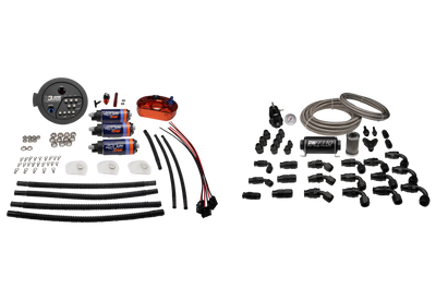 DeatschWerks A90 Supra/G8X BMW M3/M4 X3 Module w/ Triple DW420 Pumps and PTFE Return Plumbing Kit - 9-423-627-7080 Photo - Primary
