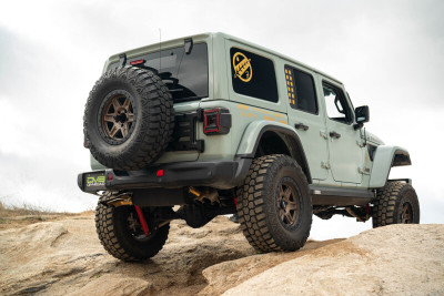 DV8 Offroad 18-25 Jeep Wrangler JL Spare Tire Carrier - TCJL-15 Photo - Primary