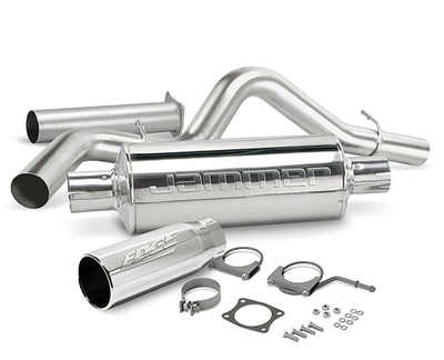 Edge - Jammer Exhaust System Stainless Steel 2002-2005 Chevy Silverado/GMC Sierra 6.6L Diesel - 27633