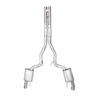 Stainless Works 2024 Mustang GT Catback Dual Tips Legend Sound H-Pipe Performance Connect Exhaust - M24CBHPCL Photo - Primary
