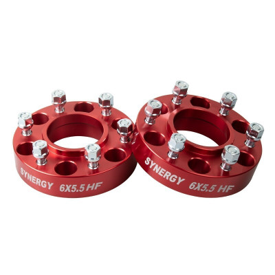 Synergy 2021+ Ford Bronco Hub Centric Wheel Spacers 6x5.5 1.5in Width M12 x 1.50 Stud Size - 4112-6-55-HF User 1