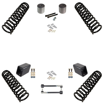 Synergy 07-18 Jeep Wrangler JK 2 DR 2.0in Lift Starter Kit RHD Compatible - 8020-20 Photo - Primary