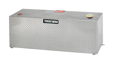 Tradesman Aluminum Rectangular Liquid Storage Tank (100 Gallon Capacity) - Brite - 3199 Photo - Primary