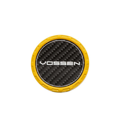 Vossen Classic Carbon Billet Sport Cap 2.0 - Small (VHF) - Yellow - Twill Weave (Gloss) - CAPBSC2-SM-CL-YL-W Photo - Primary