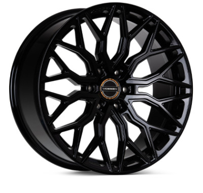 Vossen HF6-3 - 20X9.5 - 6X135 - 87.1 - ET30 - Deep - Gloss Black - HF63-0F04-30 Photo - Primary