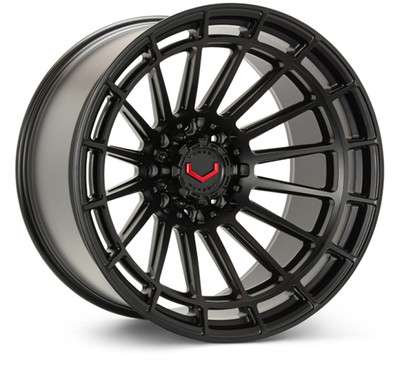 Vossen LCX-01 24x14 - 6x135 - ET44 - Mega Deep - 87.1 - Satin Black Wheel - LCX-01-4F53 Photo - Primary