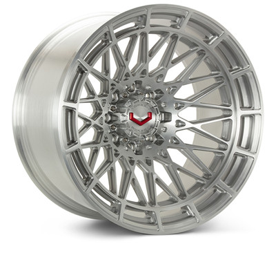 Vossen LCX-03 24x14 - 6x135 - ET44 - Mega Deep - 87.1 - Brushed Gloss Clear Wheel - LCX-03-4F54 Photo - Primary