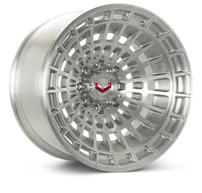 Vossen LCX-04 24x12 - 6x135 - ET44 - Ultra Deep - 87.1 - Brushed Gloss Clear Wheel - LCX-04-4F51 Photo - Primary