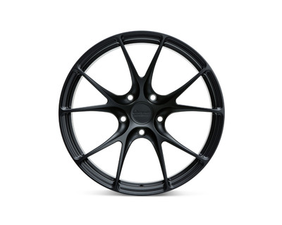 Vossen X Champion RS74 20X9 / ET52 / 5X130 / Satin Black Wheel / 981 GT4 - Rear - RS74-16 Photo - Primary