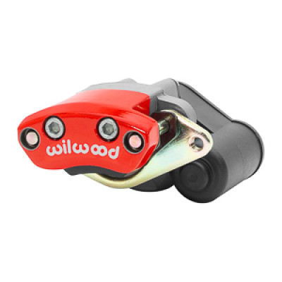 Wilwood Red Electric Parking Brake Caliper - 4.75in Bracket - 0.15-0.39in - Left - 120-16298-RD Photo - Primary